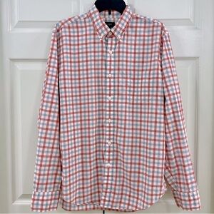 J. Crew Men’s Plaid Button Down Shirt Size L